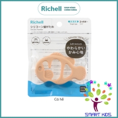 Gặm nướu silicone nguyên khối Richell Nhật Bản