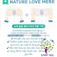 Tã/ Bỉm quần bơi Nature Love Mere L3/ XL3