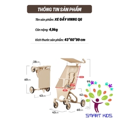 Xe đẩy Gấp Gọn Vinng Q6