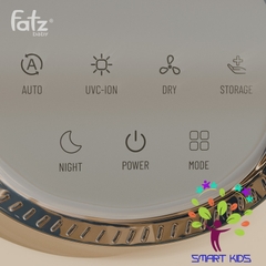Máy Tiệt Trùng Sấy Khô Khử Mùi UVC-LED Công Nghệ Nano Plasma Ion Fatz Baby PLASMAX 11 FB4820ZH