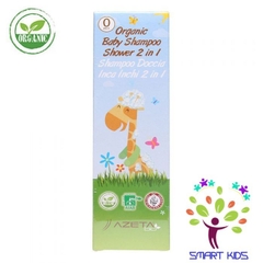 Dầu Tắm Gội Organic 2 In 1 AZETAbio Cho Bé Sơ Sinh 200ml