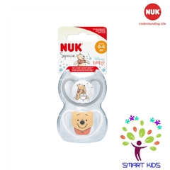BỘ 2 TI GIẢ NUK SPACE SILICONE CHÍNH HÃNG NHẬP KHẨU ĐỨC
