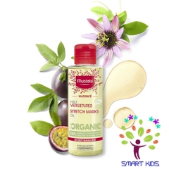 Dầu Massage dưỡng da chống rạn dành cho mẹ bầu MUSTELA Vergetures Stretch Marks oil 105ml