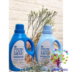 Nước giặt Nature Love Mere hương lá bạch đàn Cool Fresh chai 1.8L/ túi 1.3L