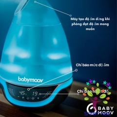 MÁY TẠO ẨM KHUẾCH TÁN TINH DẦU Hygro (+) 3in1 BABYMOOV