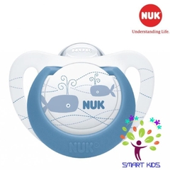 Bộ 2 ti giả NUK Genius color silicone