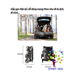 Xe đẩy BAOBAOHAO V16 Hai Chiều Gấp Gọn Cho Bé