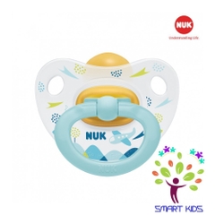 Bộ 2 ti giả NUK cao su Happykids 0-6m , 6-18m