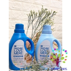 Nước xả Nature Love Mere hương lá bạch đàn Cool Fresh chai 1.8L/ túi 1.3L