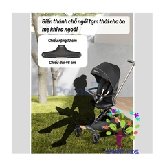 Xe đẩy BAOBAOHAO V16 Hai Chiều Gấp Gọn Cho Bé