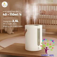 Máy phun sương tạo ẩm xách tay cho bé Moaz BéBé MB-116