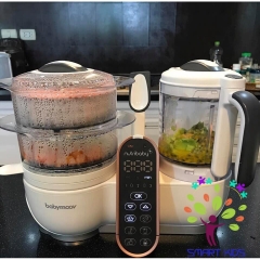 MÁY XAY HẤP ĐA NĂNG NUTRIBABY 5IN1 PLUS BABYMOOV