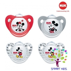Bộ 2 ti giả NUK Disney Mickey silicone plus