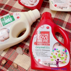 Nước giặt Nature Love Mere hương Original chai 1.8L/ túi 1.3L