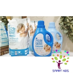Nước xả Nature Love Mere hương lá bạch đàn Cool Fresh chai 1.8L/ túi 1.3L