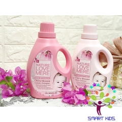 Nước giặt Nature Love Mere hương hoa anh đào Cherry Blossom chai 1.8L/ túi 1.3L