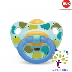 Bộ 2 ti giả NUK cao su Happykids 0-6m , 6-18m