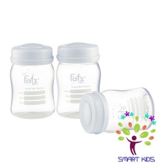 BÌNH TRỮ SỮA 150ML (BỘ 3 BÌNH) FATZ BABY FB0120N
