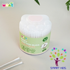 TĂM BÔNG VỆ SINH TRẺ EM MOAZ ECO Hộp 200 Que Và 480 Que Sản Phẩm Mới Của Moaz Bebe