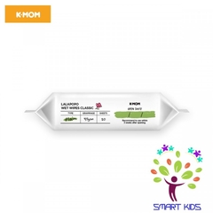 Khăn ướt Thuần Chay K-Mom Lalapopo Hàn Quốc (20c)