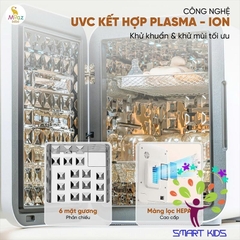 Máy tiệt trùng sấy khô UVC PLASMA ION Moaz BéBé MB-113