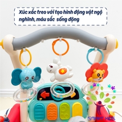 Thảm đàn kết hợp xe tập đi 2in1 Umoo UM-07159