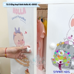 Tủ 5 Tầng Hoạt Hình Holla HL-09193