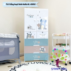 Tủ 5 Tầng Hoạt Hình Holla HL-09193