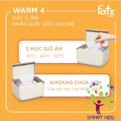 Máy ủ ấm Khăn Giấy ướt Cho Bé Warm 4 Fatz Baby – FB7010SL