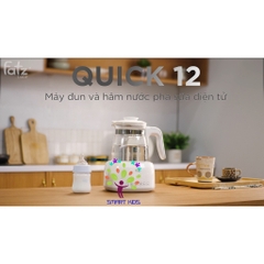 MÁY ĐUN NƯỚC VÀ HÂM NƯỚC PHA SỮA ĐIỆN TỬ QUICK 12 FATZBABY - FB3503HB