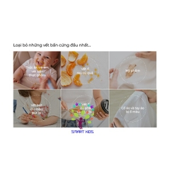 Nước Xịt Tẩy Vết Bẩn Thuần Chay Lalapopo K-mom Hàn Quốc Hương Quả Mâm Xôi 280ml