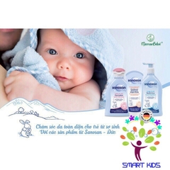 Dầu mát-xa Sanosan chiết xuất olive hữu cơ 200ml và 100ml