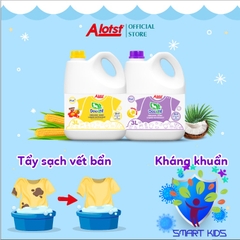 Nước Giặt Xả Quần áo Em Bé Sơ Sinh Docilee Organic 1 Lít Mẫu Mới