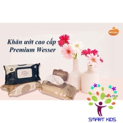 Khăn Ướt Cao Cấp Wesser 80 Tờ 72 Tờ