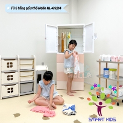 Tủ 5 Tầng Gấu Thỏ Holla HL-09214