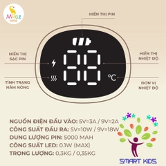 Túi ủ Bình Sữa Tích điện Di động Moaz BéBé MB-081