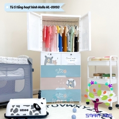 Tủ 5 Tầng Hoạt Hình Holla HL-09193