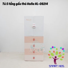 Tủ 5 Tầng Gấu Thỏ Holla HL-09214