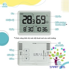 Nhiệt  ẩm kế phòng CHIBÉ CB036