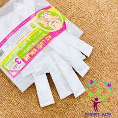 Gạc Rơ Lưỡi Khô Mipbi Túi 30 Chiếc An Toàn Cho Bé Sơ Sinh