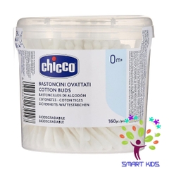 Tăm bông đầu tròn cho trẻ sơ sinh Chicco 0M+