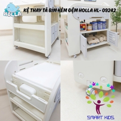 Kệ Thay Tã Bỉm Kèm đệm Holla HL-09242