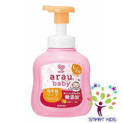 Sữa tắm gội thảo mộc Arau baby dưỡng ẩm Nhật Bản