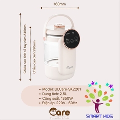 Máy đun Và Hâm Nước Pha Sữa LIL CARE 2,5L