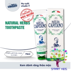 Kem đánh răng thảo dược tự nhiên Pasta del Capitano 1905 Natural Herbs Toothpaste