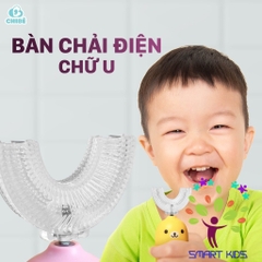 Bàn Chải đánh Răng điện Trẻ Em CHIBÉ CB004 Hình Chữ U