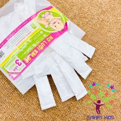 Gạc Rơ Lưỡi Khô Mipbi Túi 30 Chiếc An Toàn Cho Bé Sơ Sinh