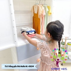 Tủ 5 Tầng Gấu Thỏ Holla HL-09214