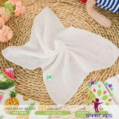 Khăn Sữa Mipbi 100% Sợi Tre Khăn Sữa Cho Bé Hộp 6 Khăn Kích Thước 30x30cm