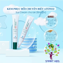 Kem Phục Hồi Chuyên Biệt Sos Cream ATONO2 Cho Bé TỪ 0M+ 20ml